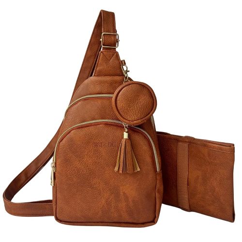 Mini Sling Crossbody Diaper Bag Backpack
