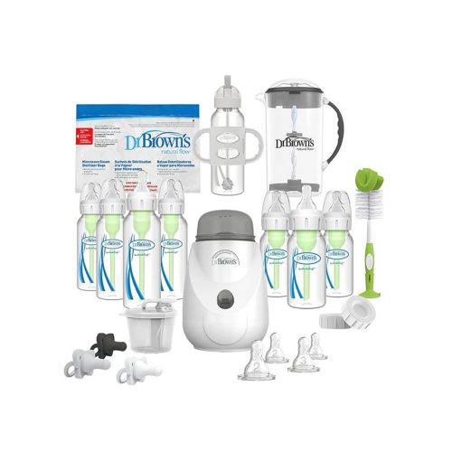 38 Piece Natural Flow Options+ All-in-One Baby Bottle Gift Set