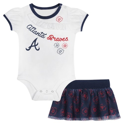 Newborn & Infant Atlanta Braves Sweet Bodysuit & Skirt Set