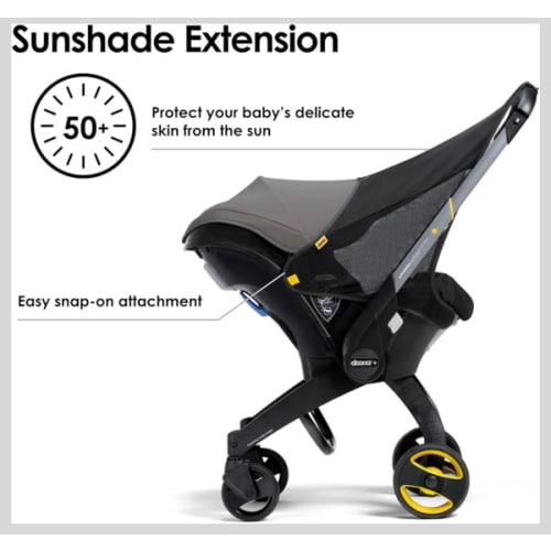 Doona Sunshade Extension - Compatible with Doona Car Seat & Stroller