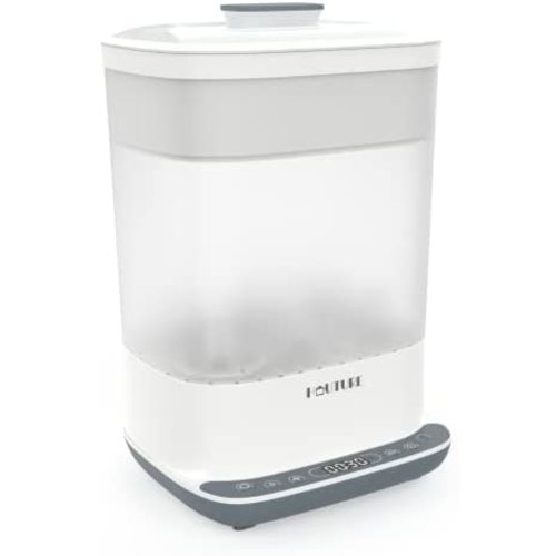 Baby Bottle Sterilizer and Dryer, 6-in-1 Electric Steam Sterilizer for Baby Bottles, Pacifier, Breast Pump- Touch Screen & Auto-Off Bottle Sanitizer