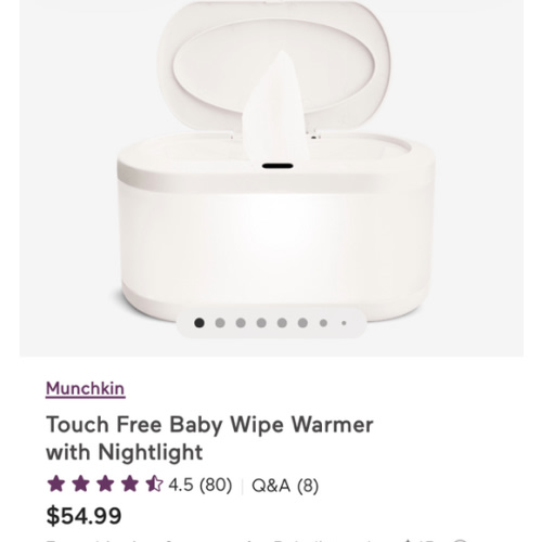 Touch Free Wipe Warmer