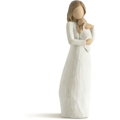 Willow Tree Angel of Mine, So Loved, so Very Loved, A Gift to Celebrate, New Families and Loving Family Relationships That Develop Between Parent and Child, Sculpted Hand-Painted Figure