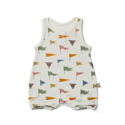 Goumi Quick Change Romper - Matcha 18-24m