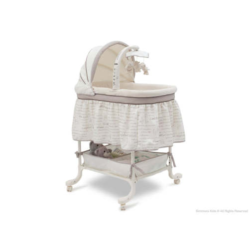 Simmons Kids® Deluxe Gliding Bassinet | deltaplayground