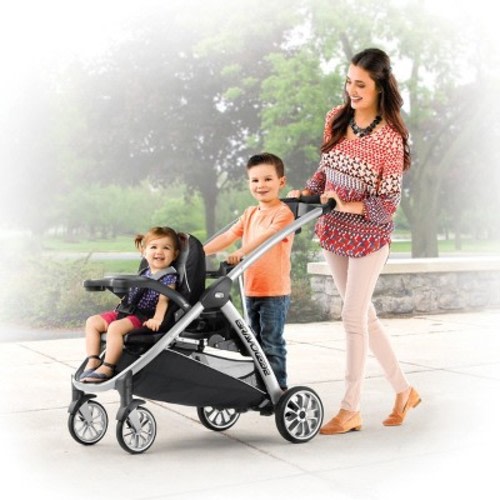 Chicco Bravo for 2 Double Stroller - Iron
