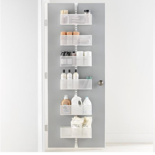 Elfa Utility Large Mesh Over the Door Rack | The Container Store