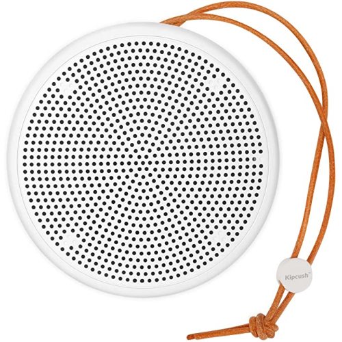 KIPCUSH Sleep Sound Machine, Rechargeable, Portable White Noise Machine, Suit for Wired Headphone, 20 Natural Soothing Sounds, Timer, Sound Machine for Baby, Adults. (White)