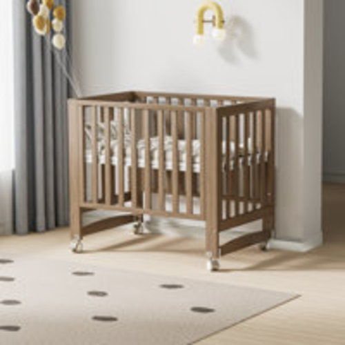 MAMAZING EvoNest 6-in-1 Portable Convertible Cradle to Mini Crib With Removable Wheels and Mattress | Wayfair