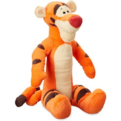 Disney Store Official Tigger Medium Soft Toy for Kids, 16 inches, Cuddly Character with Fuzzy Texture and Embroidered Details, Floppy Tail. Suitable for All Ages.