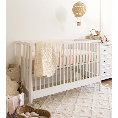 Burt's Bees Baby Reversible Blanket Jersey Cotton Quilted