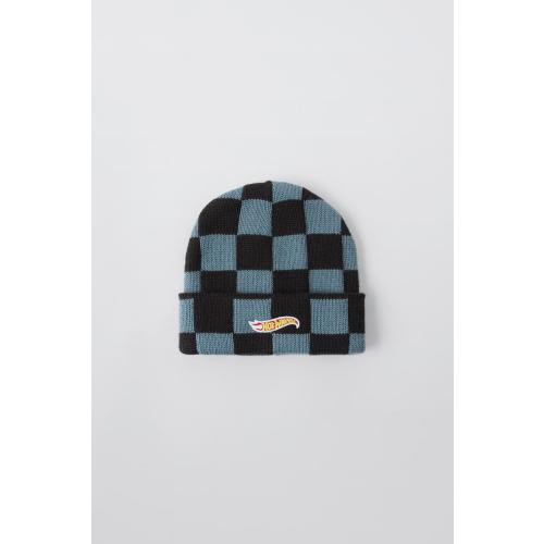 HOT WHEELS™ MATTEL KNIT HAT - Blue / Indigo | ZARA United States