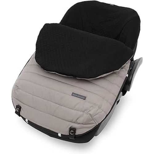 Little Unicorn Infant Car Seat Footmuff | Weather Resistant Bunting Bag | Universal Fit for Baby Car Seat & Travel System | Open Back Design | Non-Slip Backing | Easy Magnetic Closures | Machine Wash
