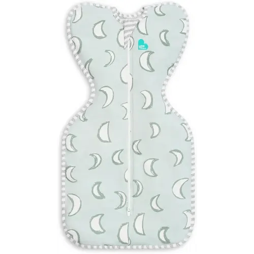 Love to Dream Swaddle UP, Baby Sleep Sack, Self-Soothing Swaddles for Newborns, Improves Sleep, Snug Fit Helps Calm Startle Reflex, New Born Essentials for Baby, 1.0 TOG, 13-19 lbs, Eclipse Olive