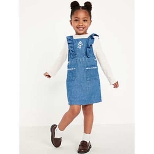 Long-Sleeve T-Shirt and Corduroy Dress Set for Toddler Girls | Old Navy