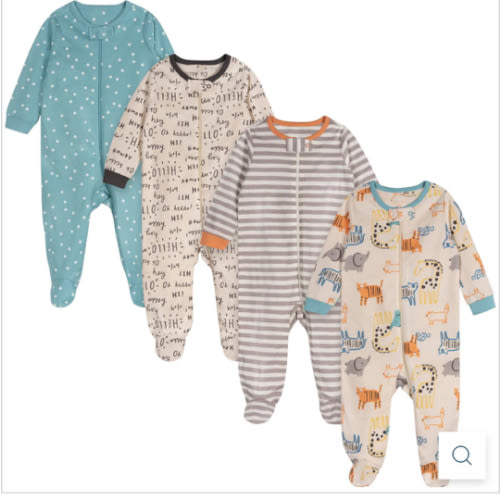 4-Pack Baby Neutral Hello Friends Sleep 'N Plays – Gerber Childrenswear