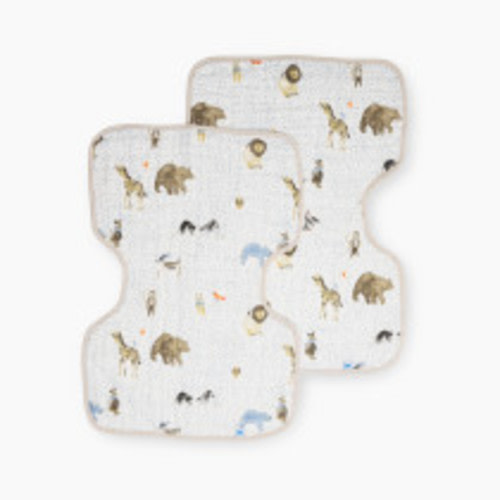 Little Unicorn Cotton Muslin Burp Cloth (2 Pack) - Party Animals