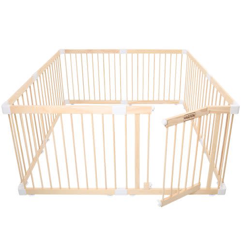 HARPPA Baby Gate Playpen Baby Fence for Babies and Toddlers - 60x71.5x24 Inch