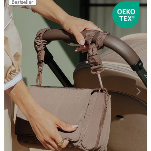 Convertible Stroller Caddy Crossbody in Hazelnut | CALPAK