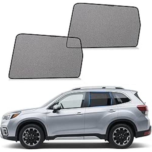 ZATOOTO Car Window Shades Forester 2019-2024 for Rear Window | Car Window Covers 2-Pack Baby & Pet | Blocks 99% UV & Heat | Breathable Mesh Privacy Screen | Bug-Free Design for Camping & Travel