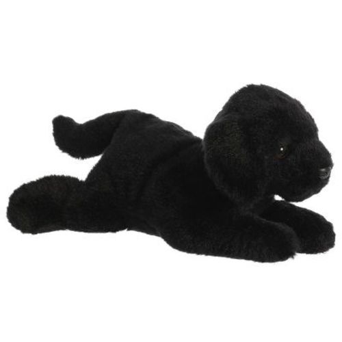 Aurora® Flopsie™ Blackie The Black Labrador Dog 12 Inch Stuffed Animal Plush