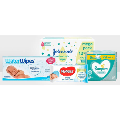 Fragrance free baby wipes