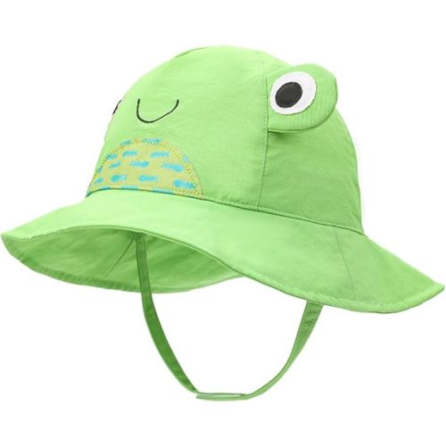 Azue Baby Sun Hat Toddler Summer Hat UPF 50+ Bucket Hat Baby Boy UV Sun Protection Hats Kids Beach Outdoor Play Hat