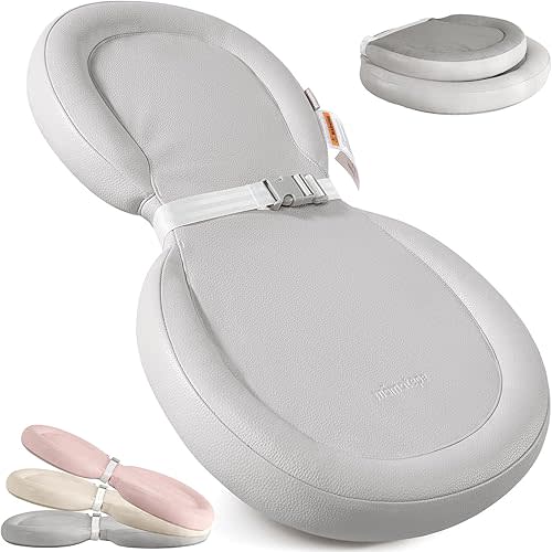 Mamatepe Baby Changing Pad, Soft, Foldable Leather Diaper Changing Pad, Waterproof & Non-Slip Wipeable, for Infant Newborn, Small 24"X16", Grey