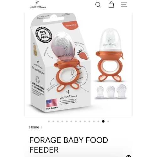 Forage Baby Food Feeder