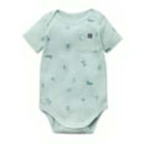 Modern Moments by Gerber Baby Neutral Organic Short Sleeve Bodysuit, Sizes 0/3 Months - 24 Months