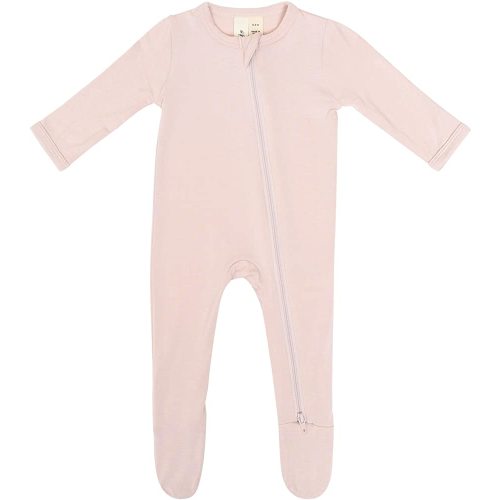 Kyte Baby Zipper Footie - Blush, 6-12 Months
