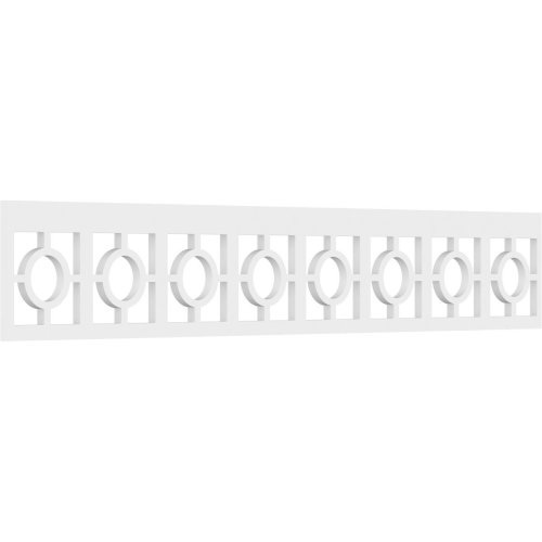 8"H x 5/8"P x 48"L Koroluck Architectural Grade PVC Running Trim