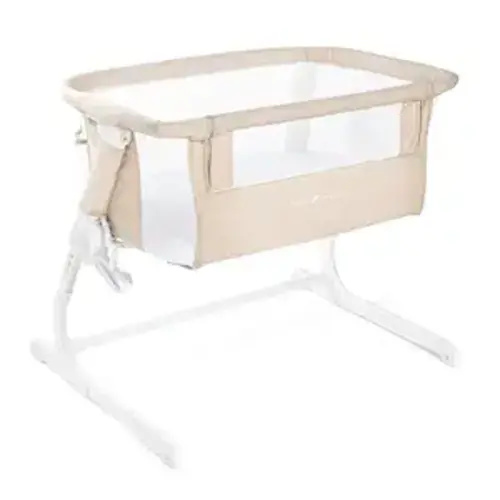 Baby Delight Beside Me Dreamer Bassinet | Bedside Sleeper & Baby Bassinet | 6-Position Height Adjustment | Organic Oat