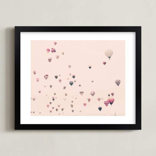 Love is all around Limited Edition Children's Art Print by Caroline Mint