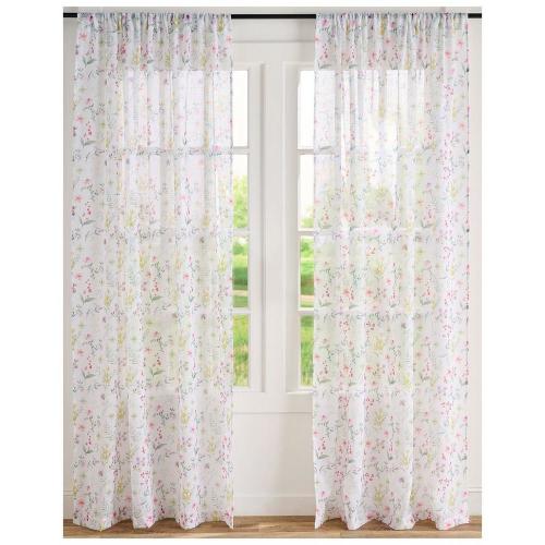 Wildflower Sheer Window Curtain