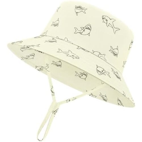Baby Sun Hat Baby Boy Hats Toddler Hat UPF 50+ Bucket Hat for Baby Girls Infant Beach Hat with Wide Brim Kids Caps