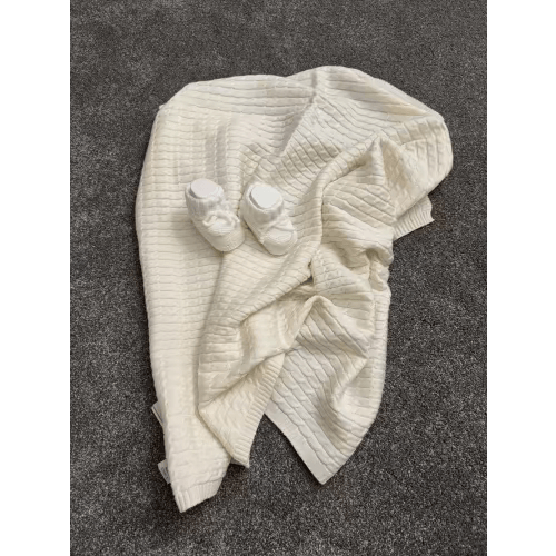 italian baby blanket and booties - Google Search