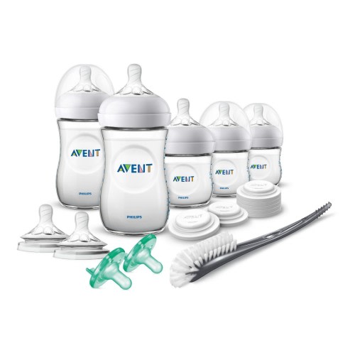 Philips Avent Avent Natural Baby Bottle Newborn Baby Gift Set - Clear