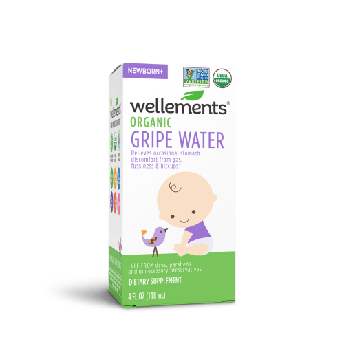 Organic Gripe Water - Gripe Water For Newborns & Babies | Wellements
