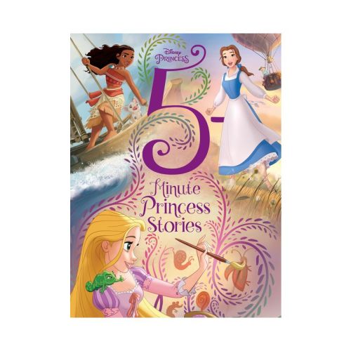 Disney Princess 5 Minute Princess Stories - (5 Minute Stories) (hardcover)