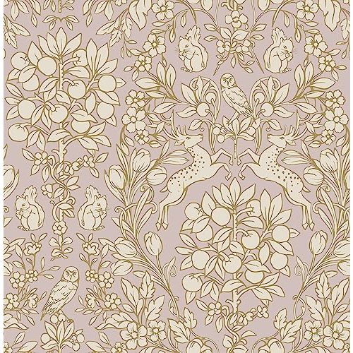 NuWallpaper Blush Enchanted Peel & Stick Wallpaper