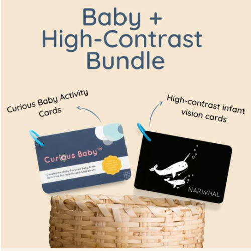 Infant Learning Cards - Curious Baby™ Activity Cards – Curious Baby Cards