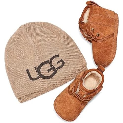 UGG unisex-baby Neumel Beanie Boot