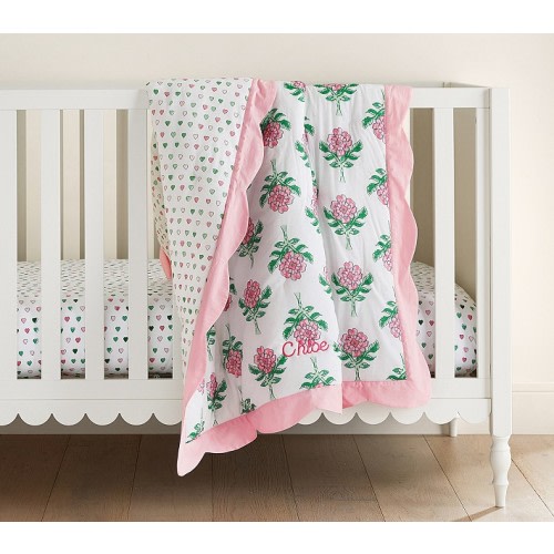 Roller Rabbit Rosebud Baby Quilt | Pottery Barn Kids