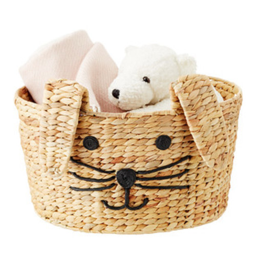 Bunny Water Hyacinth Bin | The Container Store