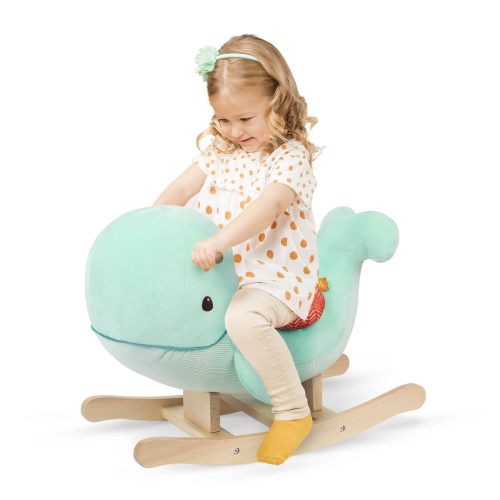 B. Toys- Whale Rocker - Echo- Whale Rocking Toy – Wooden Ride-On – Classic Toys For Toddlers, Kids – 18 Months +