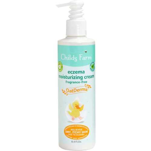 Childs Farm, Baby Lotion for Sensitive Skin and Eczema, Moisturizer for Dry Skin, 8.4 oz, Lightly Fragranced, Vegan, Cruelty-Free