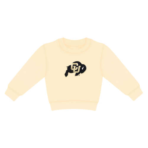 6-9M Gold Colorado Buffaloes Sweatshirt | College Baby
