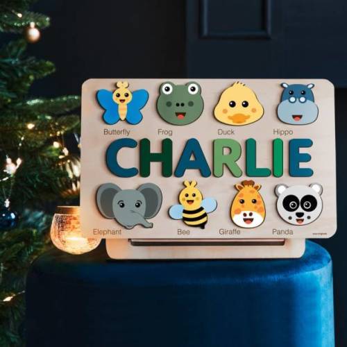 Zuzu Puzzle Personalized Name Puzzle