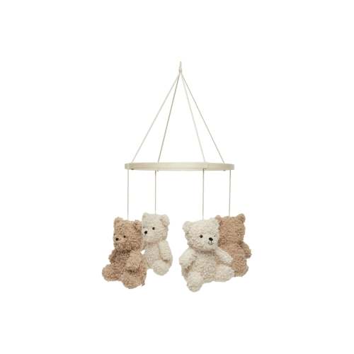 Baby Mobile - Teddy Bear - Natural/Biscuit